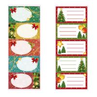 Vánoční jmenovky na dárky TORO 5 samolepek MI...