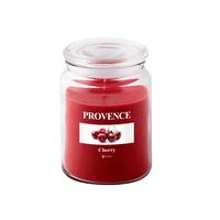 Vonná svíčka ve skle PROVENCE 510g, třešeň