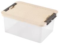 Plastový úložný box s víkem HEIDRUN R-box 14l...