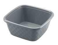 Plastový košík HEIDRUN 34x34x14cm