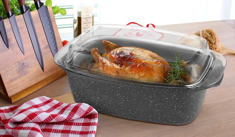 Pekáč se skleněným víkem PROVENCE Gourmet 32x...